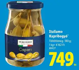Lidl Italiamo Kapribogyó ajánlat