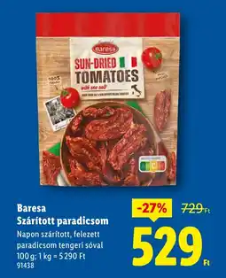 Lidl Baresa Szárított paradicsom ajánlat