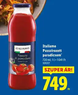 Lidl Italiamo Passzírozott paradicsom ajánlat