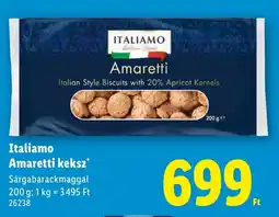 Lidl Italiamo Amaretti keksz ajánlat