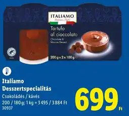 Lidl Italiamo Desszertspecialitás ajánlat