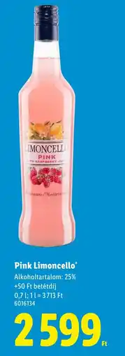 Lidl Pink Limoncello ajánlat