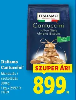 Lidl Italiamo Cantuccini ajánlat