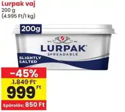 Spar Lurpak vaj ajánlat