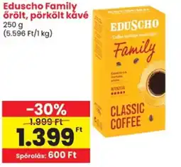 Spar Eduscho Family örölt, pörkölt kávé ajánlat