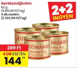 Spar Sertésmájkrém ajánlat