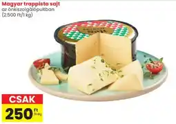 Spar Magyar trappista sajt ajánlat