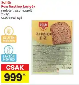 Spar Schär Pan Rustico kenyér ajánlat