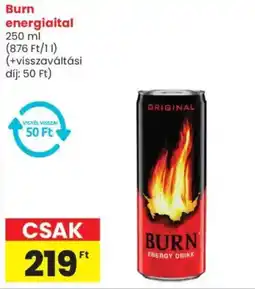 Spar Burn energiaital ajánlat