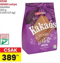 Spar SPAR töltött ostya ajánlat