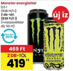 Spar Monster energiaital ajánlat