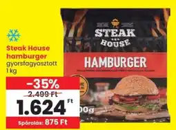 Spar Steak House hamburger ajánlat