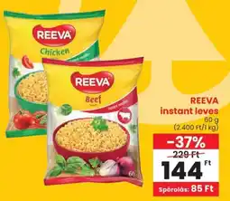Spar REEVA instant leves ajánlat