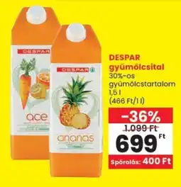 Spar DESPAR gyümölcsital ajánlat