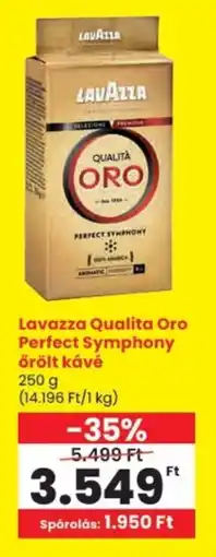 Spar Lavazza Qualita Oro Perfect Symphony őrölt kávé ajánlat