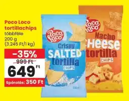 Spar Poco Loco tortillachips ajánlat