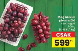 Spar Mag nélküli piros szőlő ajánlat