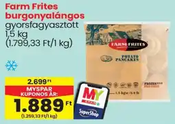 Spar Farm Frites burgonyalángos ajánlat