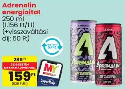 Spar Adrenalin energiaital ajánlat