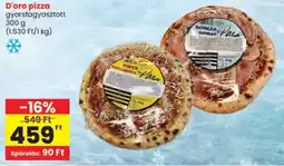 Spar D'oro pizza ajánlat