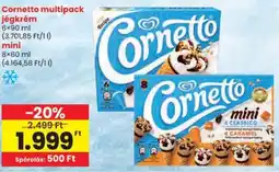 Spar Cornetto multipack jégkrém ajánlat