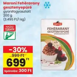 Spar Maroni Fehérarany gesztenyepüré ajánlat