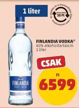 PENNY FINLANDIA Vodka ajánlat