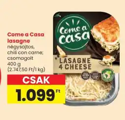 Spar Come a Casa lasagne ajánlat