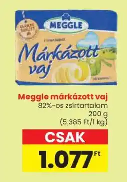 Spar Meggle márkázott vaj ajánlat