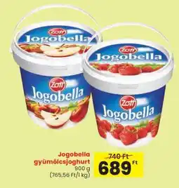 Spar Jogobella gyümölcsjoghurt ajánlat
