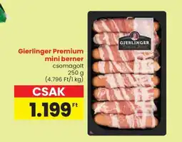 Spar Gierlinger Premium mini berner ajánlat
