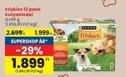 Spar Friskies 12 pack kutyaeledel ajánlat