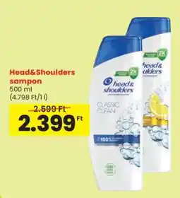 Spar HEAD & SHOULDERS Sampon ajánlat