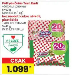 Spar Pöttyös Óriás Túró Rudi ajánlat