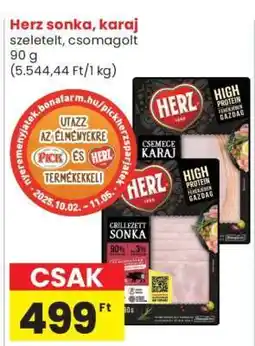 Spar Herz sonka, karaj ajánlat