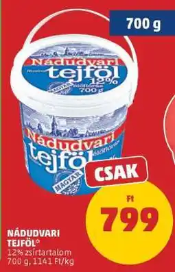 PENNY Nádudvari tejföl ajánlat