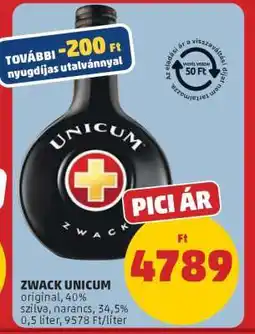 PENNY Zwack Unicum ajánlat