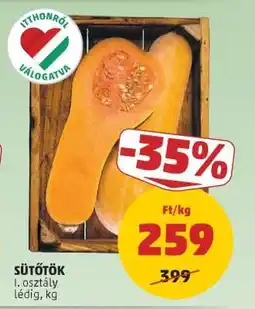 PENNY Sütőtök ajánlat