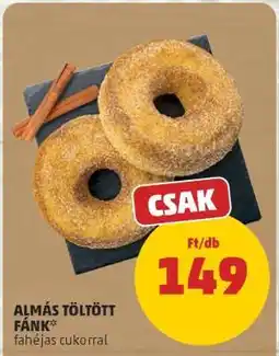 PENNY Almás Töltött Fánk ajánlat
