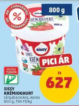 PENNY Sissy Krémjoghurt ajánlat