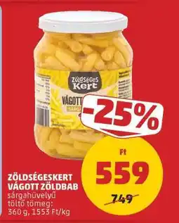 PENNY Zöldségeskert Vágott Zöldbab ajánlat