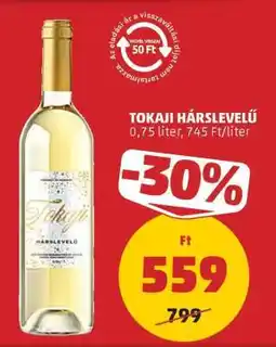 PENNY TOKAJI HÁRSLEVELŰ ajánlat