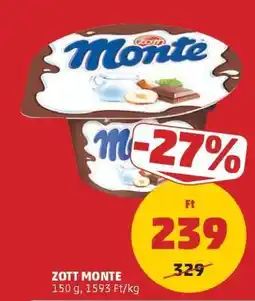 PENNY Zott Monte ajánlat