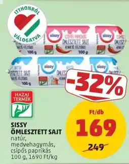 PENNY Sissy Ömlesztett Sajt ajánlat