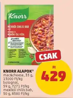PENNY KNORR ALAPOK ajánlat
