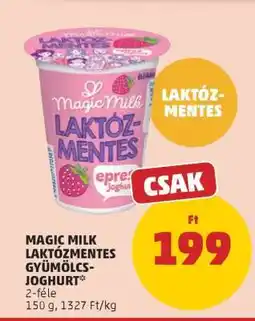 PENNY MAGIC MILK LAKTÓZMENTES GYÜMÖLCS-JOGHURT ajánlat