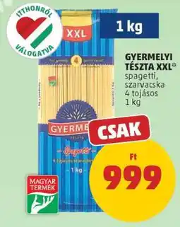 PENNY GYERMELYI TÉSZTA XXL ajánlat