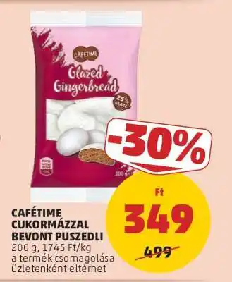 PENNY CAFÉTIME CUKORMÁZZAL BEVONT PUSZEDLI ajánlat