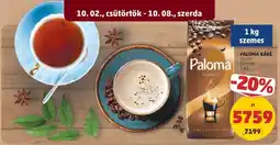 PENNY Paloma kávé ajánlat