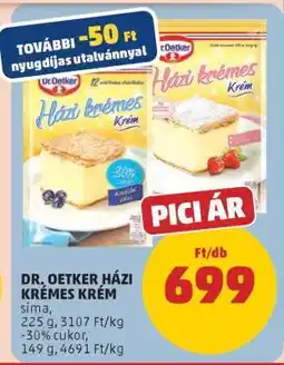 PENNY Dr. Oetker Házi Krémes Krém ajánlat